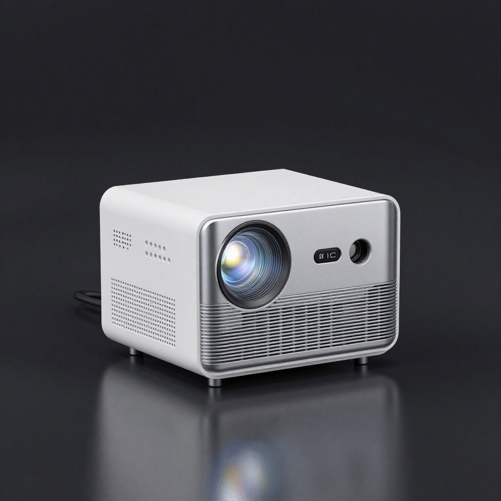 GloPuff Beam mini LED projector